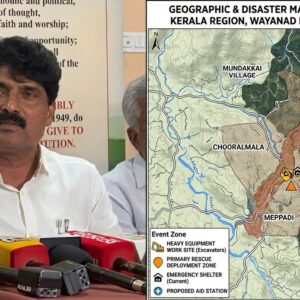 Voters in landslide-affected areas of Wayanad casting ballots amid heightened political attention and disaster recovery concerns.