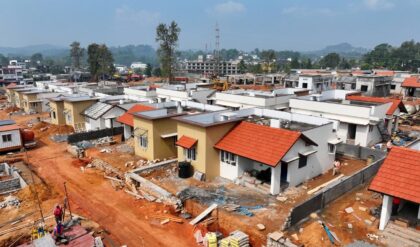 Mundakkai–Chooralmala disaster victims demand immediate second-phase housing allotment through government rehabilitation township lottery.
