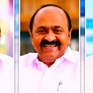 Congress MLAs arrive at Indira Bhavan in Thiruvananthapuram for the crucial legislature party meeting to record their choice for chief minister in the presence of AICC observers.