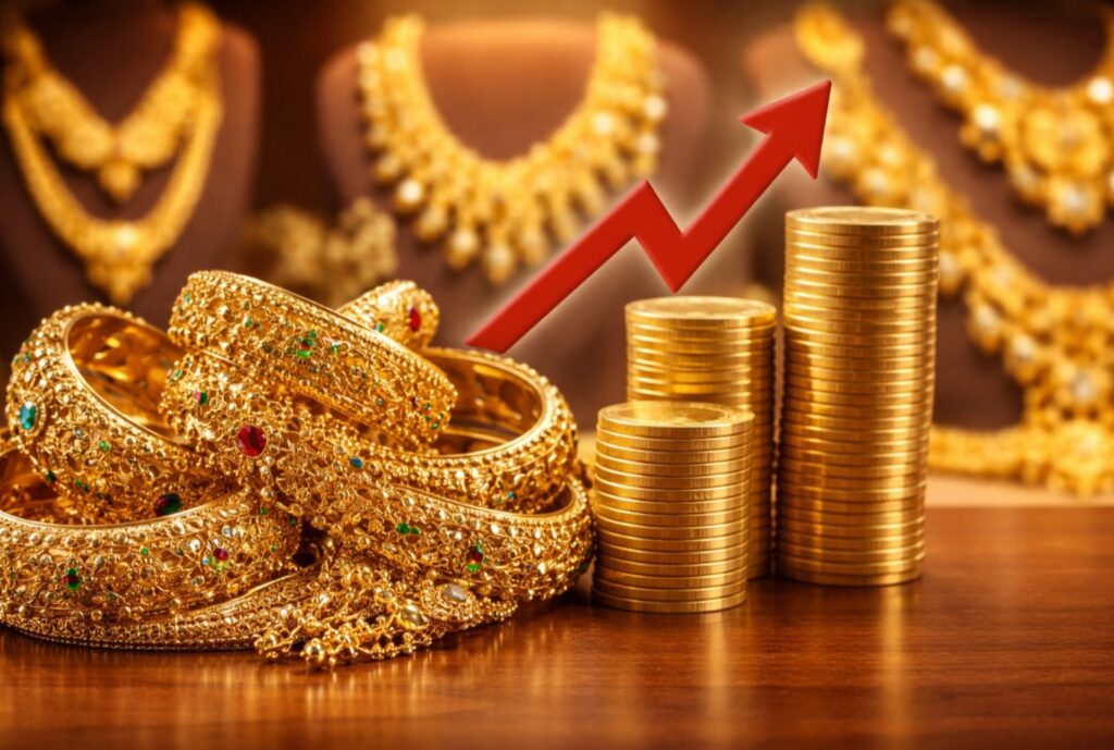 Kerala gold price reaches a record high in the state