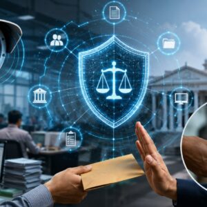 AI-based vigilance monitoring system introduced by the Kerala government to detect corruption and bribery in public offices.