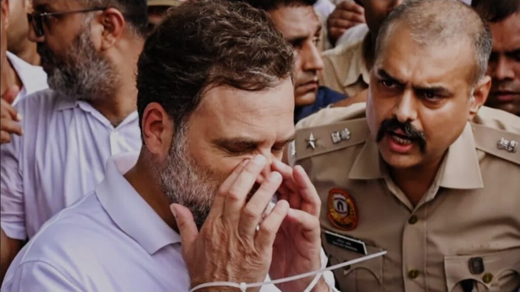 Rahul Gandhi and Priyanka Gandhi detained during Congress protest near the Prime Minister's residence in New Delhi