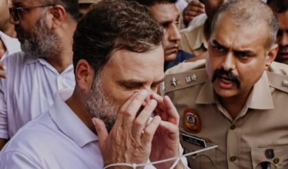 Rahul Gandhi and Priyanka Gandhi detained during Congress protest near the Prime Minister's residence in New Delhi
