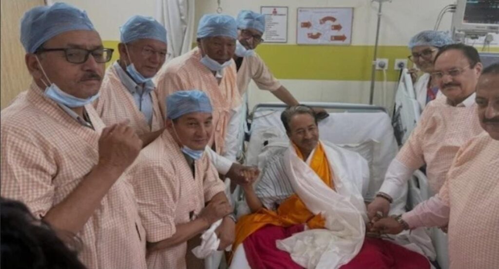 Sonam Wangchuk ends 26-day hunger strike after understanding with the Centre