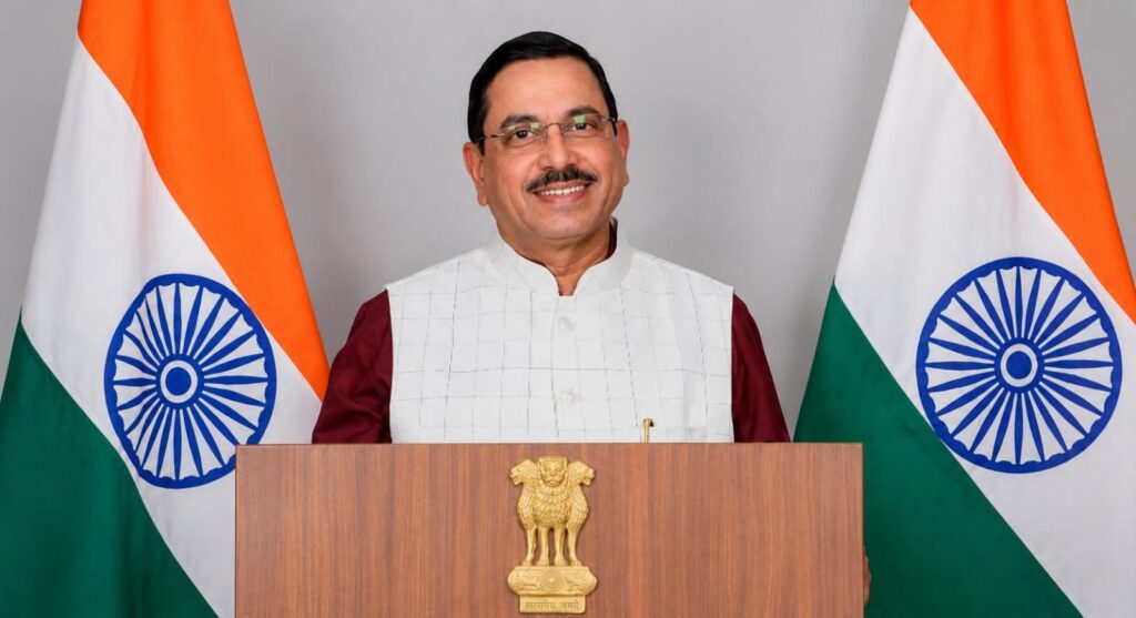 Prahlad Joshi appointed as India's new Education Minister following Dharmendra Pradhan's resignation.