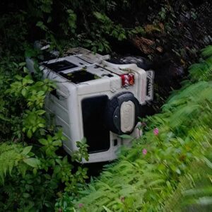 Bolero jeep falls into gorge near ninth hairpin bend on Churam road