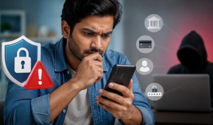KYC scam alert warning users about fake KYC update links and online banking fraud