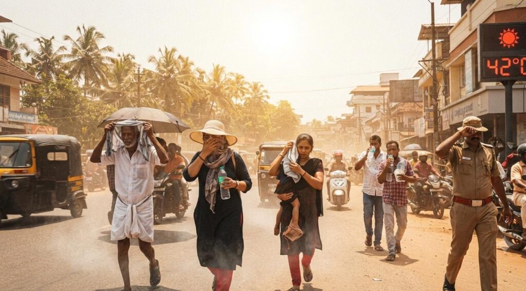 Kerala heat alert and high temperature warning
