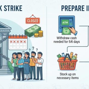 Bank strike 2026 causing five-day bank closure and disruption to banking services