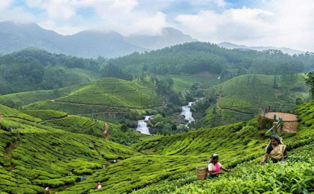 Priyanka Gandhi discussing Brand Wayanad Tourism project for tourism development
