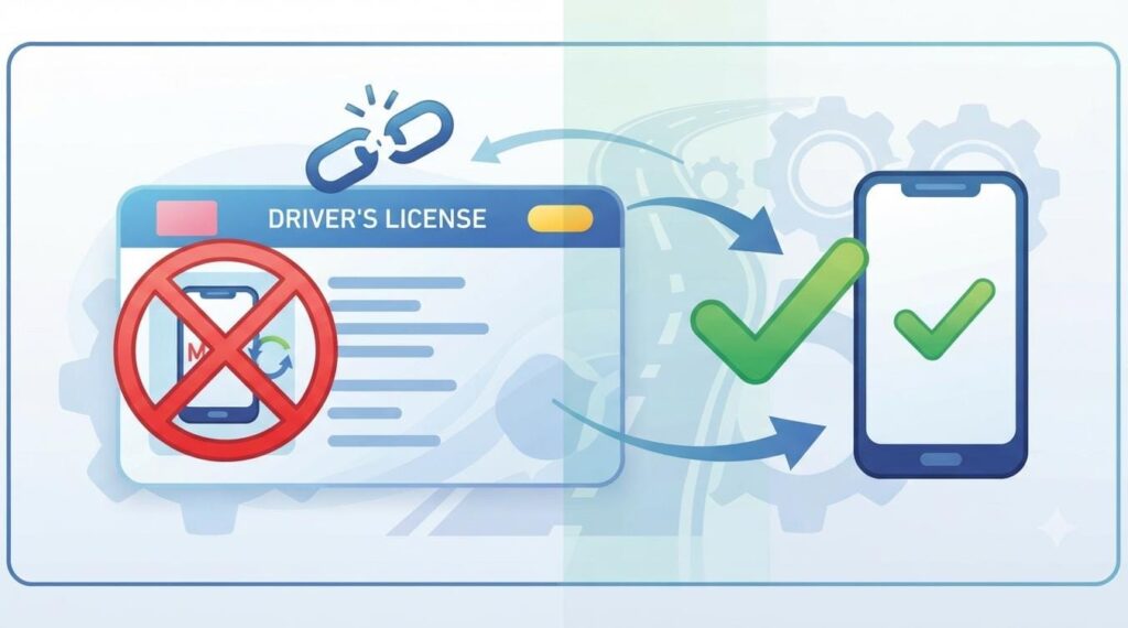 Motor Vehicle Department clarification on driving licence mobile number update