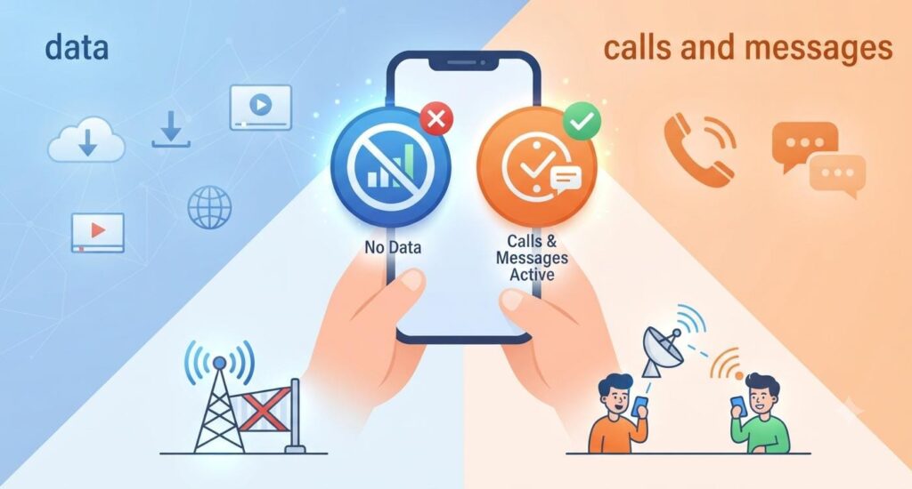 TRAI new recharge rules for Voice and SMS-only mobile plans without data