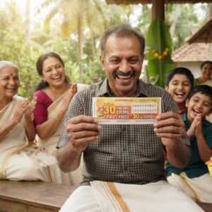 Onam Bumper BR-111 lottery result and ₹30 crore first prize winning number