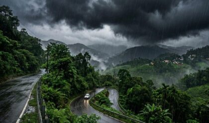 Wayanad Red Alert for heavy rainfall on October 25, 2026